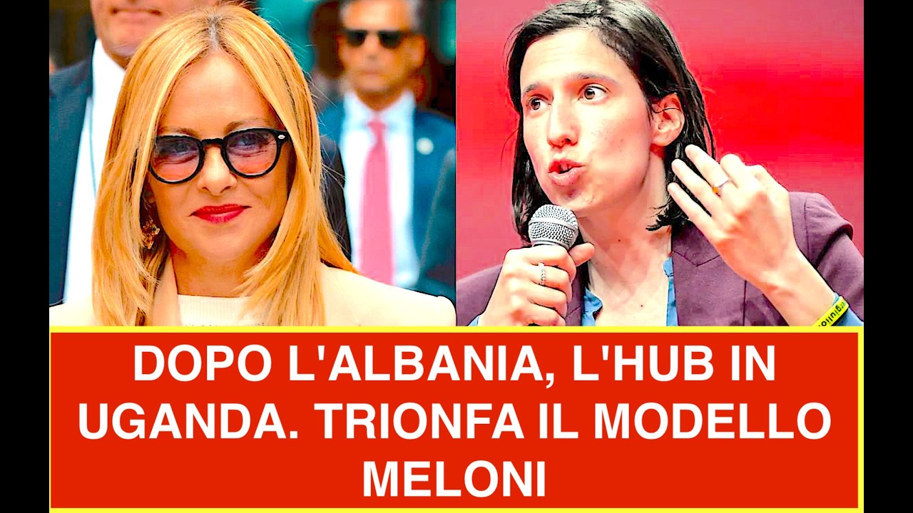 DOPO L'ALBANIA, L'HUB IN UGANDA. TRIONFA IL MODELLO MELONI.  SX: ITALIA ISOLATA