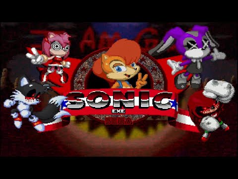 SONIC, SALLY AND ROUGE.EXE REMADE | SonicAllStars.EXE (600 Subs!!)