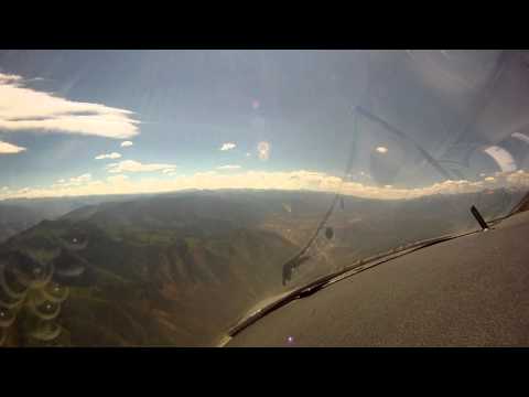 Landing in Aspen, CO (KASE) in the CJ2