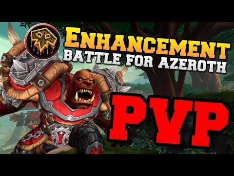 Enhancement Shaman PvP BFA BETA 8.0.1 | Duel & Arena | World of Warcraft Battle for Azeroth