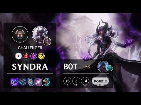 Syndra Bot vs Aphelios - KR Challenger Patch 10.4
