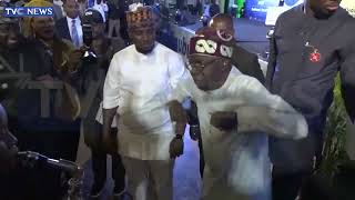 (TRENDING) Tinubu Dances "Buga" At Townhall Meeting With Youths In Abuja