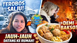 Download lagu BULE NEKAT DATANG KE RUMAH CUMA DEMI SEMANGKOK BAKSO 😱❄️ SALJU TEBAAALL mp3