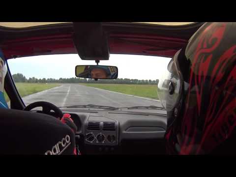 V Power Stage Bednary 04.06.2017 - Peugeot 205 - wypad w zielone