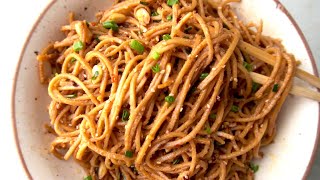 Spicy Chilli Oil Peanut Noodles | 15 Minutes Recipes