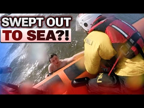 Teenage Boys Swept Out to Sea Axmouth Harbor | Saving Lives at Sea