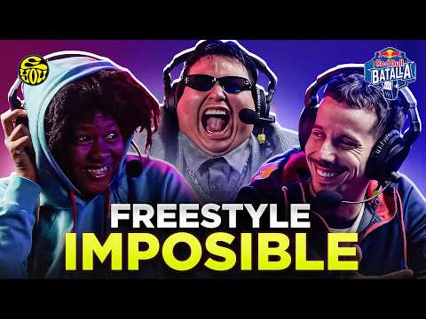 RETAMOS a los MEJORES RAPEROS del MUNDO a RIMAR con TERMINACIONES DIFÍCILES!