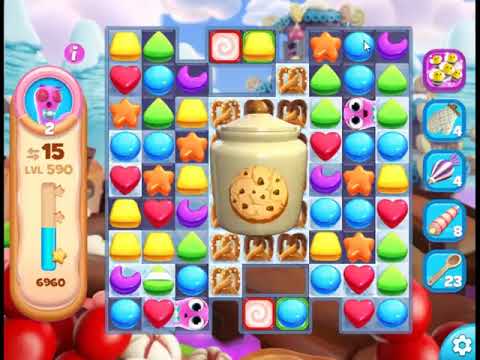 Cookie Jam Blast Level 590 - NO BOOSTERS 🍪 | SKILLGAMING ✔️