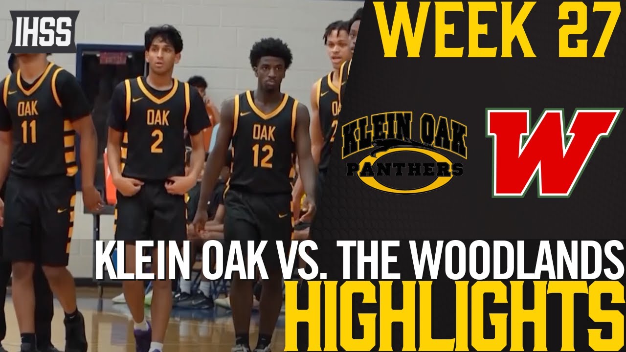Ry Kelly Leads Klein Oak Past The Woodlands in 6A Playoffs
