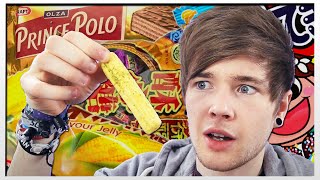 TRYING FOOD FROM AROUND THE WORLD!!