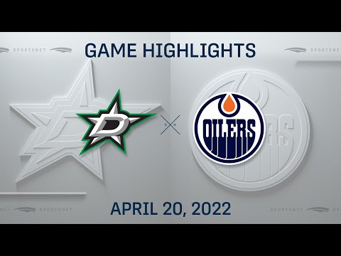 NHL Highlights | Stars vs. Oilers - Apr 20, 2022