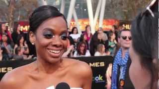 Karan Kendrick (Atala) - The Hunger Games Premiere Interview video