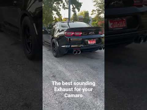 BEST SOUNDING EXHAUST SET UP FOR ANY CAMARO #shorts #youtubeshorts #v8 #a10