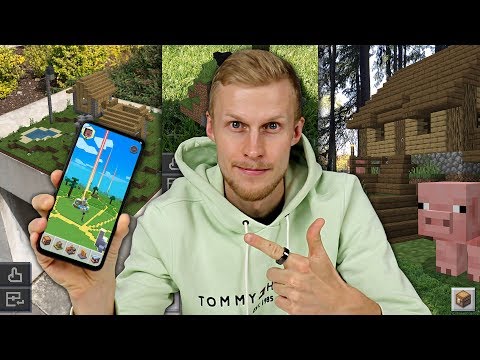 Let's play Minecraft's new mobile game!  |  Minecraft Earth