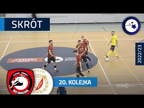 Red Dragons Pniewy - Widzew Łódź 2:1 | SKRÓT | 20. kolejka (2022/23)