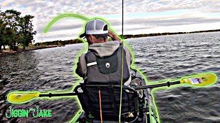 CRAZY White Bass ACTION from the KAYAK! These FISH were SMASHING this BAIT!