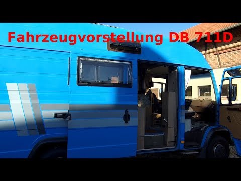 FootlooseTraveller - Vlog 1 - Van Tour Mercedes T2 Daimler Benz 711D Camper
