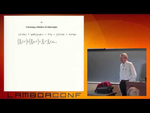 LambdaConf 2015 - Haskell Nuggets  Power Series Brought to Life   Doug McIlroy