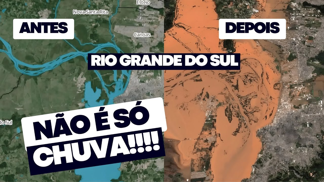 Tragédia do Rio Grande do Sul |  A culpa não é só da CHUVA