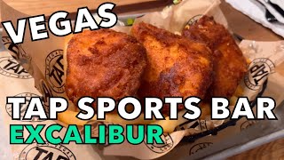 TAP Sports Bar, Excalibur. Excellent Food, Las Vegas ( Formerly Vagabond Eat Drink Play )