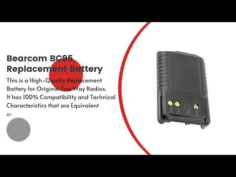 Replacement Battery for Bearcom BC95