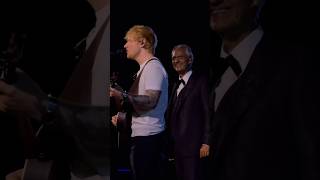Ed Sheeran &amp; Andrea Bocelli - Perfect Symphony live at Andrea Bocelli&#39;s 30th Anniversary Concert 🩵