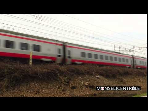ETR600 Frecciargento in transito a Giarre (PD)