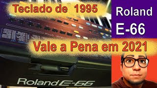 Video thumbnail for Roland E-66 A Lenda by Cleber landin
