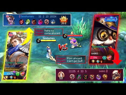 I MEET THE MOST ANNOYING DIGGIE STRAT IN RANK GAME | HE ACTUALLY RUINED MY GAMEPLAY | - MLBB