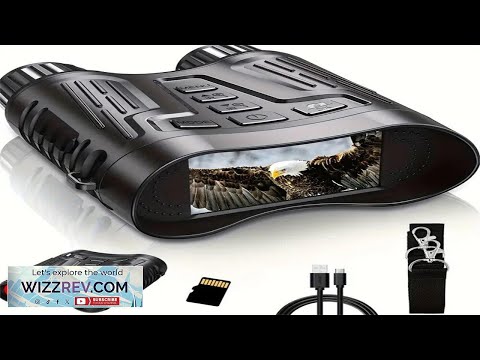 IPRee NV2180 Night Vision Binoculars Infrared Goggles Digital Hunting Telescope 4K Video Review