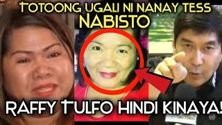 RAQUEL PEMPENGCO BUMUWELTA SA KANYANG NANAY||RAFFY TULFO HINDI KINAYA
