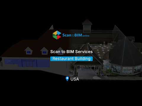 Scan to BIM Walkthrough | 11,200 Sq. Ft. McDonald's Restaurant | LOD 200
