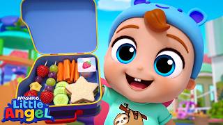 Download lagu Baby John’s Yummy Lunchbox Surprise! 🍱🥪 | Little Angel Nursery Rhymes & Kid Songs mp3