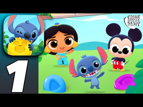 DISNEY GETAWAY BLAST Story Gameplay Walkthrough Part 1 - Mickey Unlocked (iOS Android)