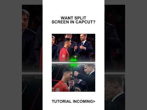 Start Your Split-Screen Project in CapCut