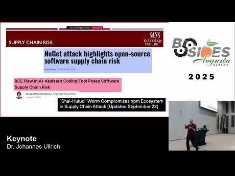 Keynote Address - Developers, Developers, Developers: Your Software Supply Chain is Compromised!