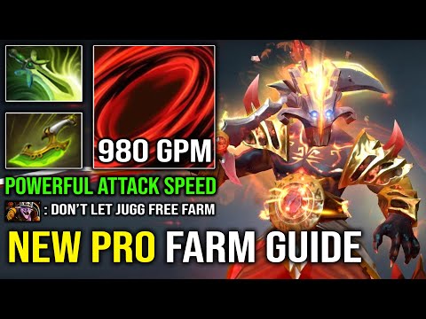 How to Ultimately Fast Farming Juggernaut with Full Agility Attack Speed Deleted Tank Timber Dota 2