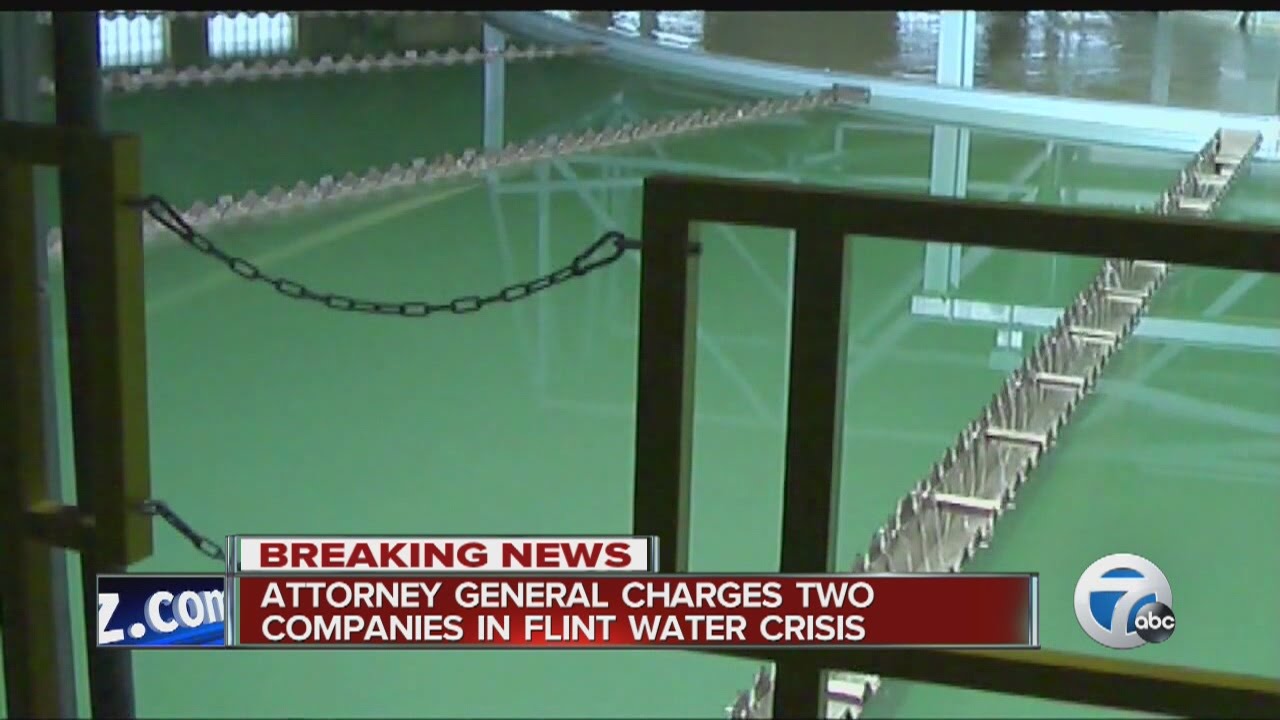 Attorney general files lawsuits against two companies in Flint water crisis