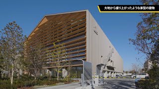 外装「アートテック」で木の魅力を体感！～事例紹介：徳洲会ジムナスティクスアリーナ～