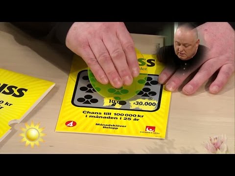 Stor trissvinst - bilbyte och grillkväll för pengarna - Nyhetsmorgon (TV4)