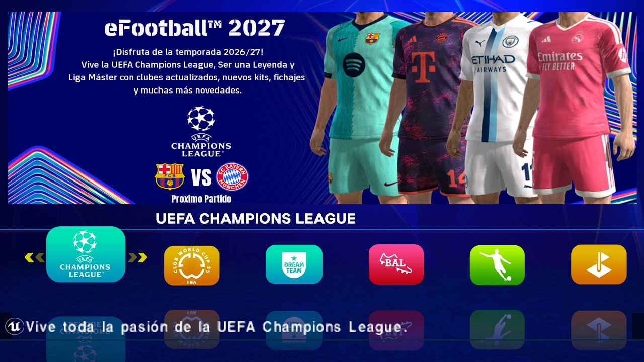 🤯 ¡5 CAMBIOS PARA TODOS! eFootball 2027 PPSSPP | UCL 26/27 + NUEVAS FACES + ESTADIOS RENOVADOS
