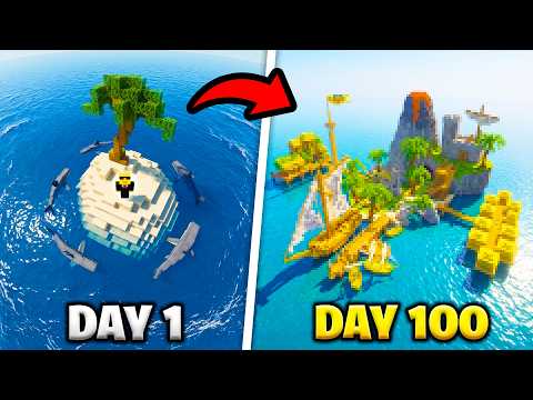 Can I Survive 100 days on a Deserted Island in Minecraft Hardcore?