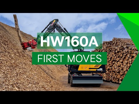 Hyundai HW160A, экскаваторы