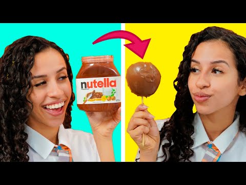 RAISSA FAZ MAÇÃ DO AMOR DE NUTELLA COM CEBOLA