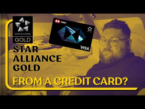How to get Star Alliance gold status with a credit card