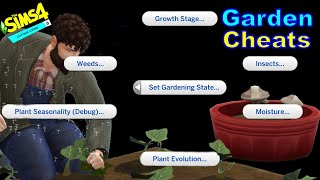 How to Use the Garden Cheats