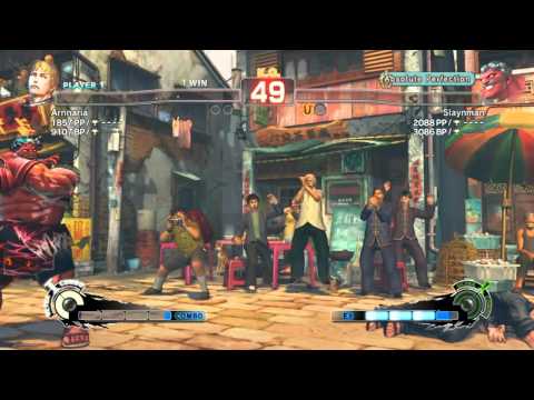 SSF4 AE 2012: Arnnaria (Cody) vs Slaynman (Hakan) - Match 3