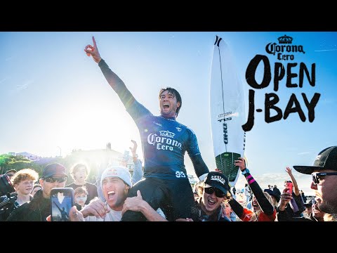 Final: Connor O'Leary cracks career milestone, claims first CT win at J-Bay