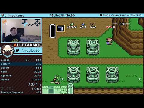 A Link to the Past | No Major Glitches Speedrun in 1:25:38
