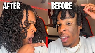 HOW TO GET “CURLY FRY” DREADS *TUTORIAL*